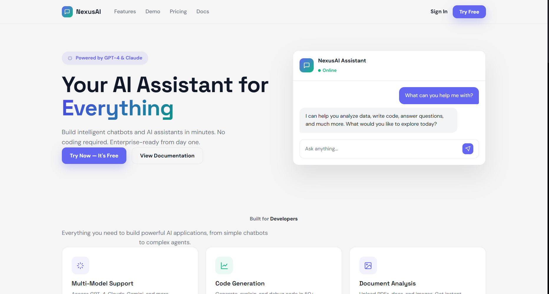 Nền tảng Chatbot AI