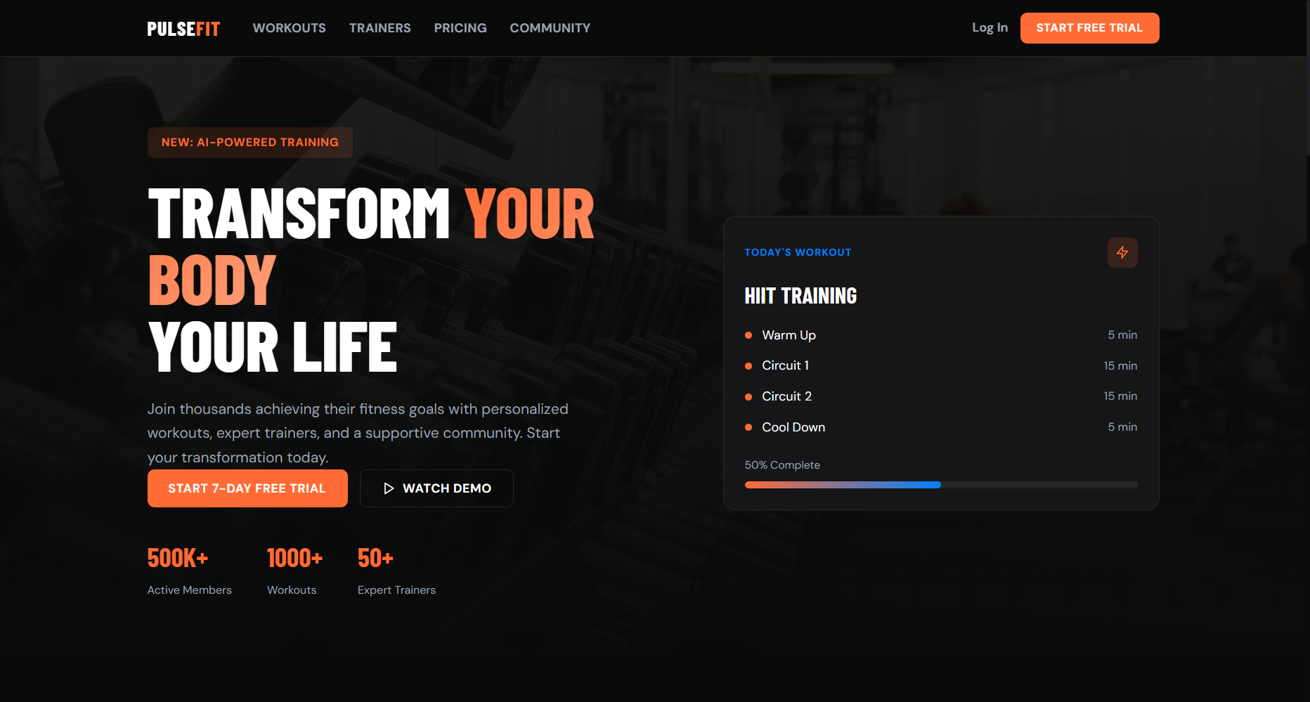 App Fitness & Gym
