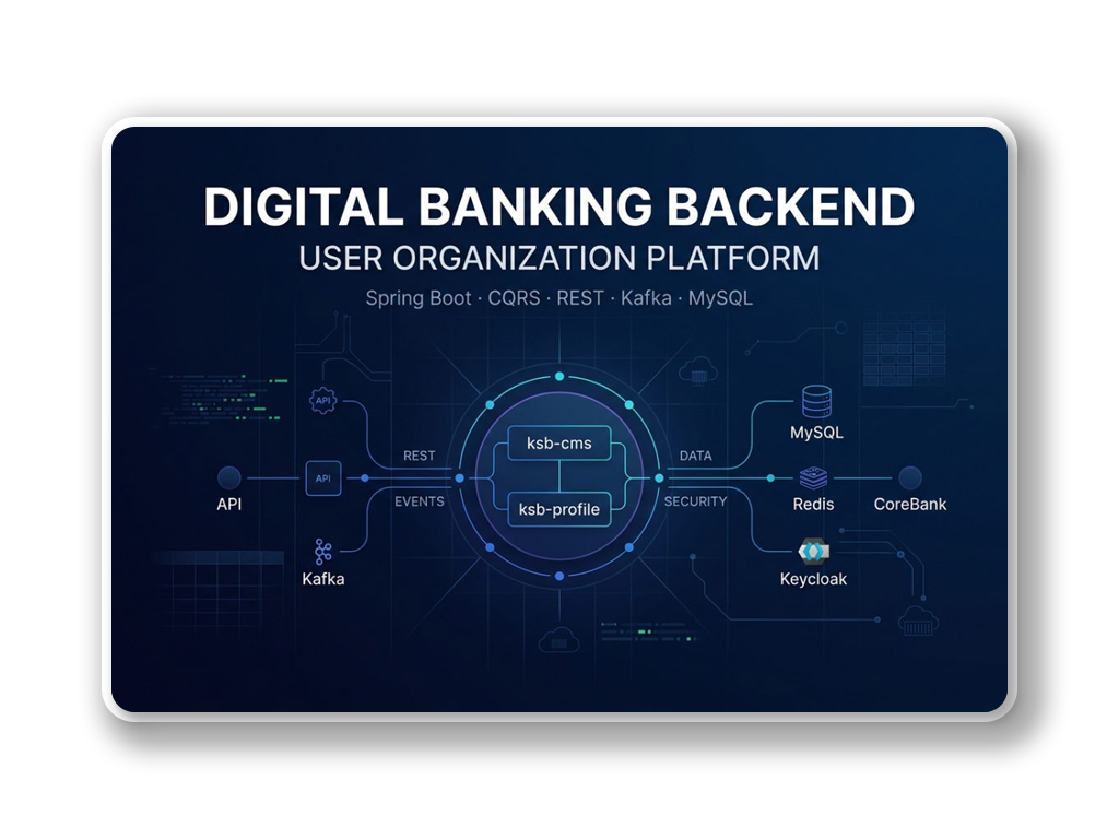 K+ Ngân hàng số — Dịch vụ Backend