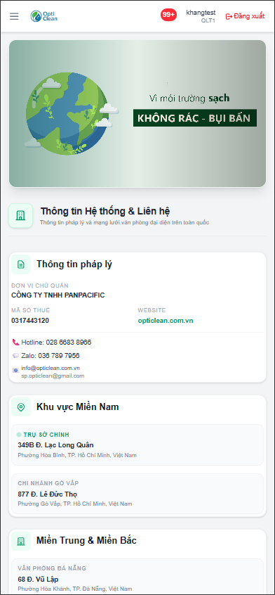 Clean Hub — Nền tảng Quản lý Vệ sinh Công nghiệp