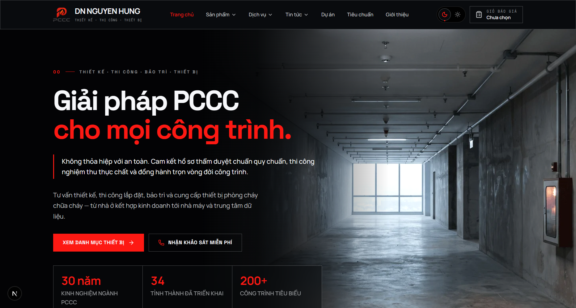 Thiết Bị & Giải Pháp PCCC DN NGUYỄN HÙNG